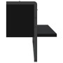 Estante de pared con barra negro 65x25x30 cm de , Estantes y estanterías - Ref: Foro24-836288, Precio: 21,60 €, Descuento: %