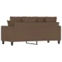 Sofá de 2 plazas de tela marrón 140 cm de , Sofás - Ref: Foro24-359270, Precio: 205,19 €, Descuento: %