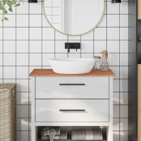 Encimera de baño madera maciza de haya 80x40x1,5 cm de , Encimeras - Ref: Foro24-355997, Precio: 41,01 €, Descuento: %