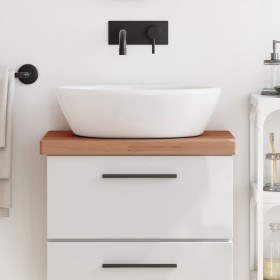 Encimera de baño madera maciza de haya 60x40x4 cm de , Encimeras - Ref: Foro24-356007, Precio: 68,17 €, Descuento: %