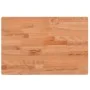 Badezimmerarbeitsplatte aus massivem Buchenholz, 60 x 40 x 4 cm von , Arbeitsplatten - Ref: Foro24-356007, Preis: 68,58 €, Ra...