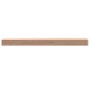Estante de pared madera maciza de haya 60x20x4 cm de , Estantes y estanterías - Ref: Foro24-356018, Precio: 29,16 €, Descuent...