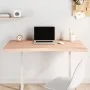 Solid beech wood desk board 110x(55-60)x4 cm by , Desk accessories and products - Ref: Foro24-356047, Price: 82,53 €, Discoun...