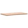 Solid beech wood desk board 110x(55-60)x4 cm by , Desk accessories and products - Ref: Foro24-356047, Price: 82,53 €, Discoun...