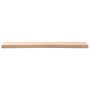 Tablero de escritorio madera maciza de haya 110x(55-60)x4 cm de , Accesorios y productos para escritorios - Ref: Foro24-35604...