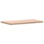 Solid beech wood desk board 110x(55-60)x4 cm by , Desk accessories and products - Ref: Foro24-356047, Price: 82,53 €, Discoun...