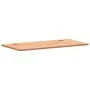 Solid beech wood desk board 100x50x1.5 cm by , Desk accessories and products - Ref: Foro24-356079, Price: 35,32 €, Discount: %