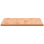 Tablero de escritorio madera maciza de haya 100x50x1,5 cm de , Accesorios y productos para escritorios - Ref: Foro24-356079, ...