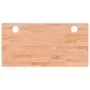 Solid beech wood desk board 110x55x2.5 cm by , Desk accessories and products - Ref: Foro24-356085, Price: 46,48 €, Discount: %