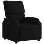 Sillón reclinable de tela negro de , Sillones - Ref: Foro24-373412, Precio: 196,60 €, Descuento: %