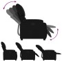 Sillón reclinable de tela negro de , Sillones - Ref: Foro24-373412, Precio: 199,53 €, Descuento: %