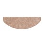 Alfombrilla de escaleras 15 uds tela punzonada 65x21x4cm marrón de vidaXL, Alfombrillas para escalones - Ref: Foro24-132696, ...