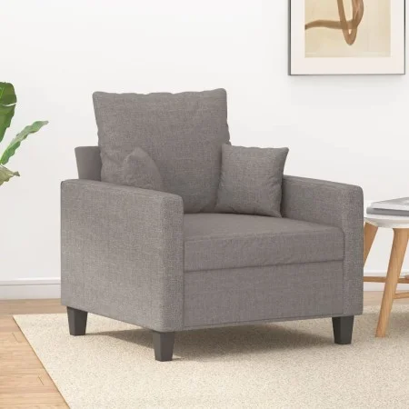 Sillón de tela gris taupé 60 cm de , Sofás - Ref: Foro24-359258, Precio: 158,11 €, Descuento: %