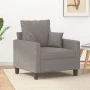 Sillón de tela gris taupé 60 cm de , Sofás - Ref: Foro24-359258, Precio: 158,11 €, Descuento: %