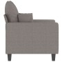 Sillón de tela gris taupé 60 cm de , Sofás - Ref: Foro24-359258, Precio: 160,39 €, Descuento: %