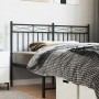 Cabecero de metal negro 135 cm de , Cabeceros y pies de cama - Ref: Foro24-373723, Precio: 37,90 €, Descuento: %