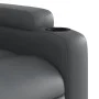 Sillón reclinable de cuero sintético gris de , Sillones - Ref: Foro24-372468, Precio: 208,79 €, Descuento: %