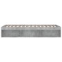 Estructura de cama gris hormigón 100x200 cm de , Camas y somieres - Ref: Foro24-3203834, Precio: 118,65 €, Descuento: %