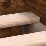 Estructura de cama con cabecero piecero roble ahumado 150x200cm de , Camas y somieres - Ref: Foro24-3203758, Precio: 137,93 €...