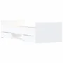 Estructura de cama con cabecero piecero blanca 75x190 cm de , Camas y somieres - Ref: Foro24-3203817, Precio: 149,10 €, Descu...