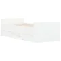Estructura de cama con cabecero piecero blanca 75x190 cm de , Camas y somieres - Ref: Foro24-3203817, Precio: 149,10 €, Descu...