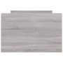 Estructura de cama con cabecero piecero gris Sonoma 75x190 cm de , Camas y somieres - Ref: Foro24-3203822, Precio: 146,43 €, ...
