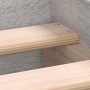 Estructura de cama con cabecero piecero gris Sonoma 140x190 cm de , Camas y somieres - Ref: Foro24-3203787, Precio: 171,71 €,...
