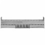 Estructura de cama con cabecero piecero gris Sonoma 100x200 cm de , Camas y somieres - Ref: Foro24-3203801, Precio: 165,14 €,...
