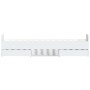 Estructura de cama con cabecero piecero blanca 90x200 cm de , Camas y somieres - Ref: Foro24-3203803, Precio: 151,33 €, Descu...