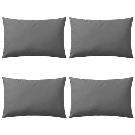 Cojines para exteriores 60x40 cm gris 4 unidades de , Cojines - Ref: Foro24-132305, Precio: 57,41 €, Descuento: %