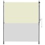 Estor enrollable de exterior color crema 200x270 cm de , Persianas y estores - Ref: Foro24-145942, Precio: 83,19 €, Descuento: %