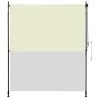 Estor enrollable de exterior color crema 200x270 cm de , Persianas y estores - Ref: Foro24-145942, Precio: 82,28 €, Descuento: %