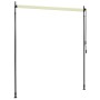 Estor enrollable de exterior color crema 200x270 cm de , Persianas y estores - Ref: Foro24-145942, Precio: 83,19 €, Descuento: %
