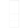 Schiebetür aus ESG-Glas und weißem Aluminium, 76 x 205 cm von , Türen für zu Hause - Ref: Foro24-151669, Preis: 170,80 €, Rab...