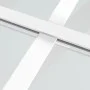 Schiebetür aus ESG-Glas und weißem Aluminium, 76 x 205 cm von , Türen für zu Hause - Ref: Foro24-151669, Preis: 170,80 €, Rab...