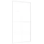 ESG glass and white aluminum sliding door 102.5x205 cm by , Doors for the home - Ref: Foro24-151676, Price: 178,56 €, Discoun...