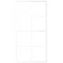 Schiebetür aus ESG-Glas und weißem Aluminium, 102,5 x 205 cm von , Türen für zu Hause - Ref: Foro24-151676, Preis: 178,56 €, ...