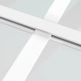 Puerta corredera ESG vidrio y aluminio blanca 102,5x205 cm de , Puertas para el hogar - Ref: Foro24-151676, Precio: 176,13 €,...