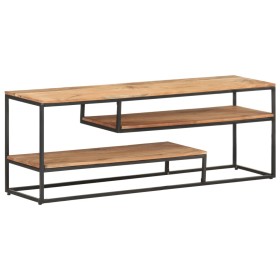 Mueble para TV de madera maciza de acacia 130x30x45 cm de , Muebles TV - Ref: Foro24-321625, Precio: 171,80 €, Descuento: %
