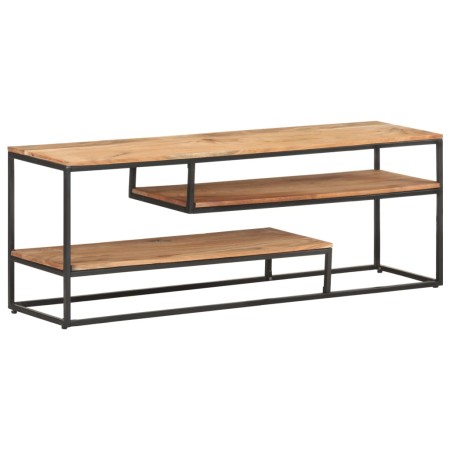 Mueble para TV de madera maciza de acacia 130x30x45 cm de , Muebles TV - Ref: Foro24-321625, Precio: 171,80 €, Descuento: %