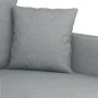 Juego de sofás con cojines 2 piezas tela gris claro de , Sofás - Ref: Foro24-3201648, Precio: 422,48 €, Descuento: %