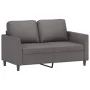 Juego de sofás con cojines 3 piezas cuero sintético gris de , Sofás - Ref: Foro24-3201767, Precio: 494,42 €, Descuento: %