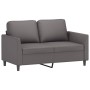 Juego de sofás con cojines 3 piezas cuero sintético gris de , Sofás - Ref: Foro24-3201767, Precio: 501,70 €, Descuento: %