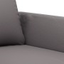 Juego de sofás con cojines 3 piezas cuero sintético gris de , Sofás - Ref: Foro24-3201767, Precio: 501,70 €, Descuento: %