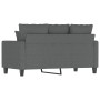 Sofá de 2 plazas de tela gris oscuro 120 cm de , Sofás - Ref: Foro24-359260, Precio: 231,39 €, Descuento: %