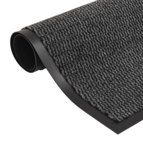 Alfombra de entrada rectangular de nudo 40x60 cm antracita de vidaXL, Felpudos - Ref: Foro24-132702, Precio: 15,52 €, Descuen...