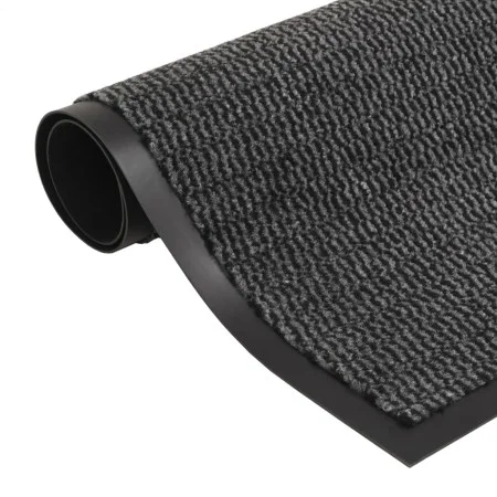Alfombra de entrada rectangular de nudo 40x60 cm antracita de vidaXL, Felpudos - Ref: Foro24-132702, Precio: 16,59 €, Descuen...