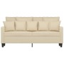 Sofá de 2 plazas de tela color crema 140 cm de , Sofás - Ref: Foro24-359269, Precio: 245,65 €, Descuento: %