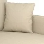 Sofá de 2 plazas de tela color crema 140 cm de , Sofás - Ref: Foro24-359269, Precio: 241,29 €, Descuento: %