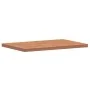 Badezimmerarbeitsplatte aus massivem Buchenholz, 60 x 40 x 2,5 cm von , Arbeitsplatten - Ref: Foro24-356003, Preis: 46,52 €, ...